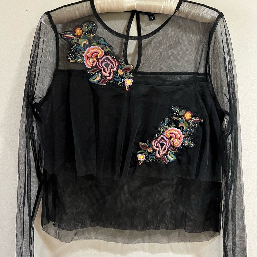 GUESS LACE SHIRT 👚